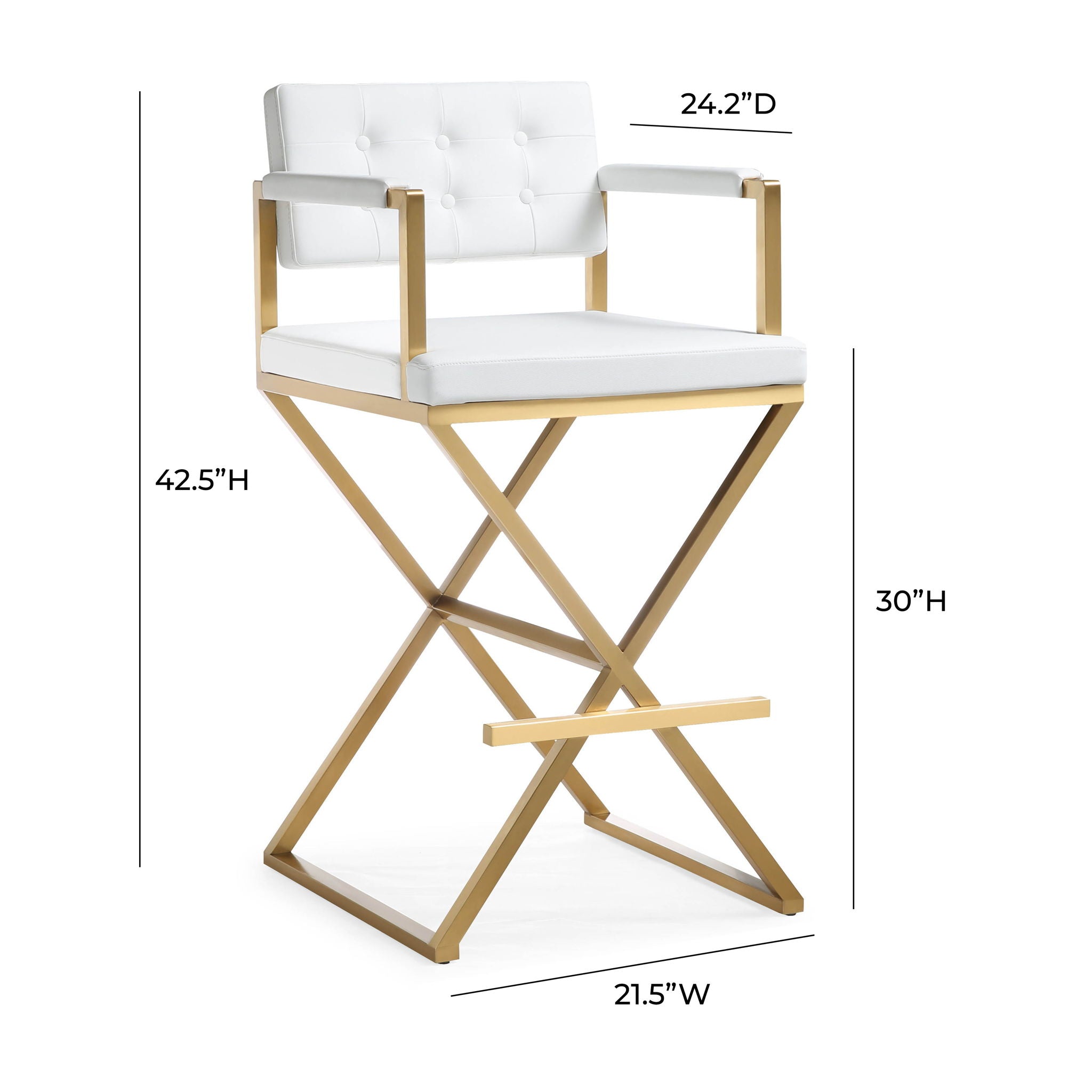 Director - Steel Barstool