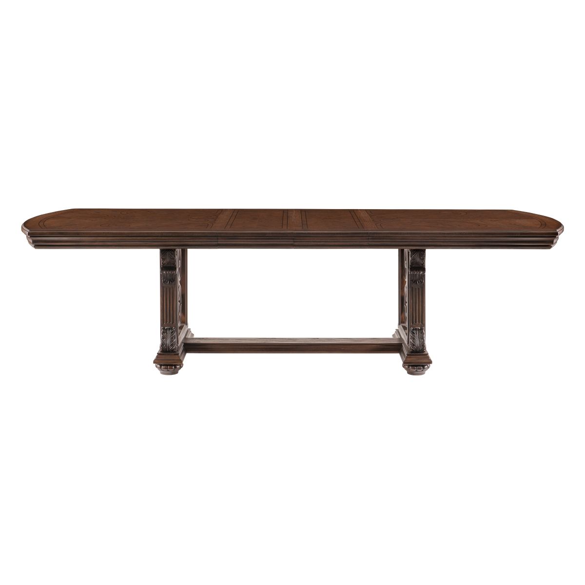Bergen - 5 Piece Dining Room Set (Table & 4 Side Chairs) - Oak