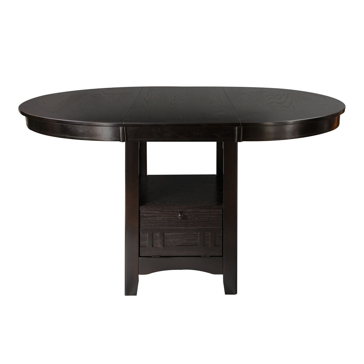 Junipero - Round / Oval Counter Height Table With Storage Base