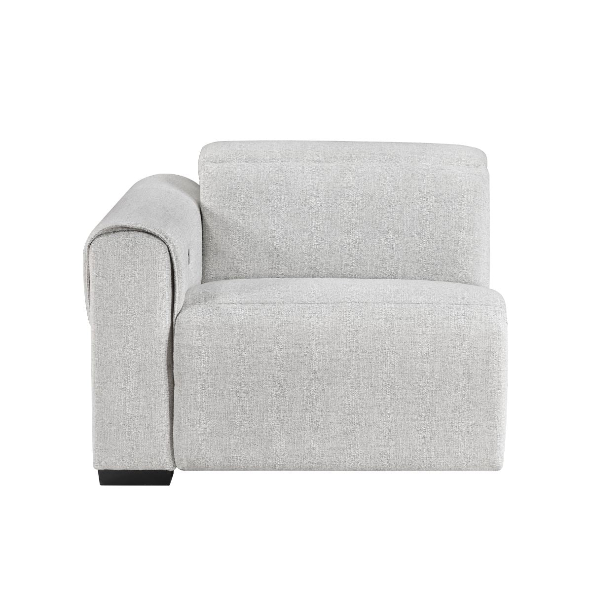 McPherson - Power Double Reclining Sofa With Power Headrests, Charging Ports - Cloud