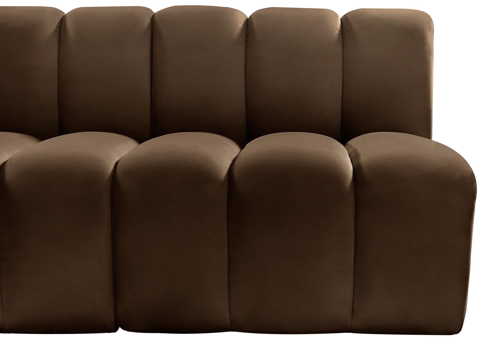 Arc - Velvet 4 Seats Modular Sofa