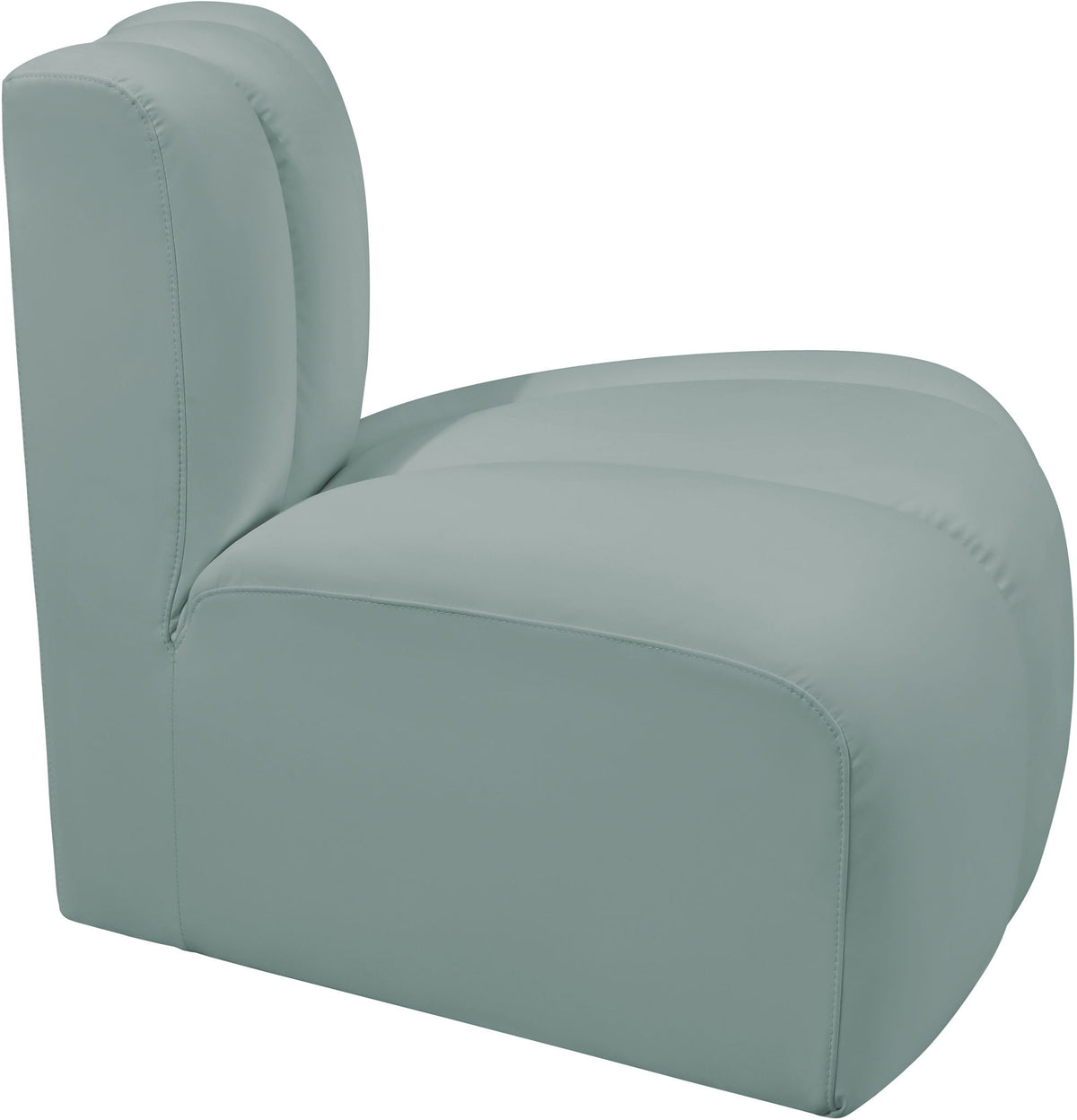 Arc - Faux Leather Reverse Corner Chair