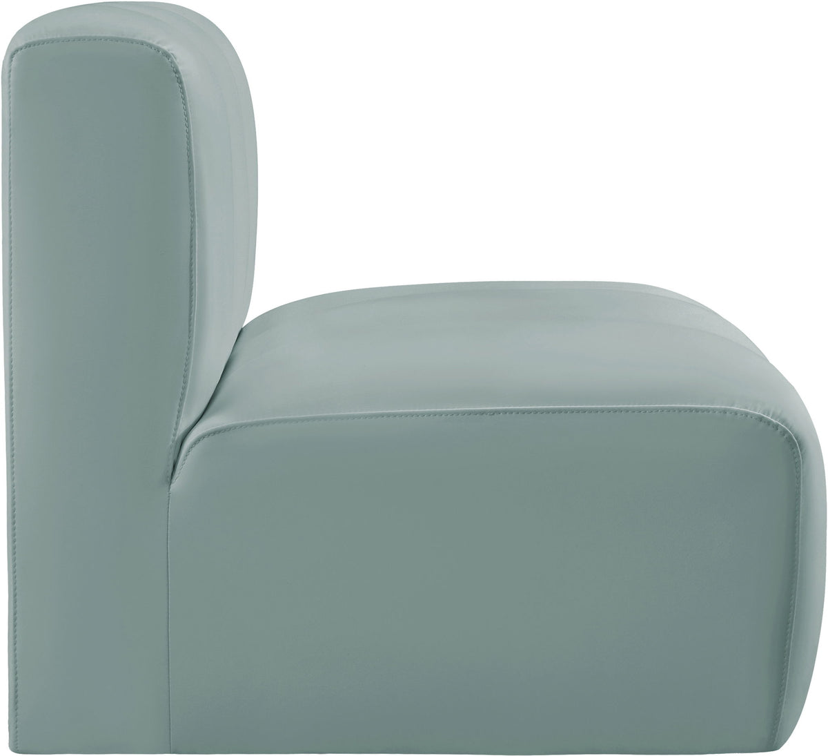 Arc - Faux Leather Straight Chair