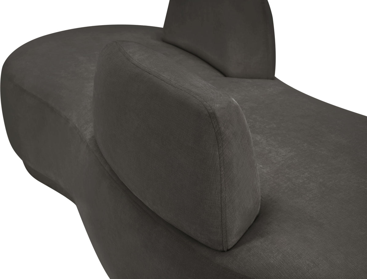 Argyle - Chenille Fabric Chaise / Loveseat
