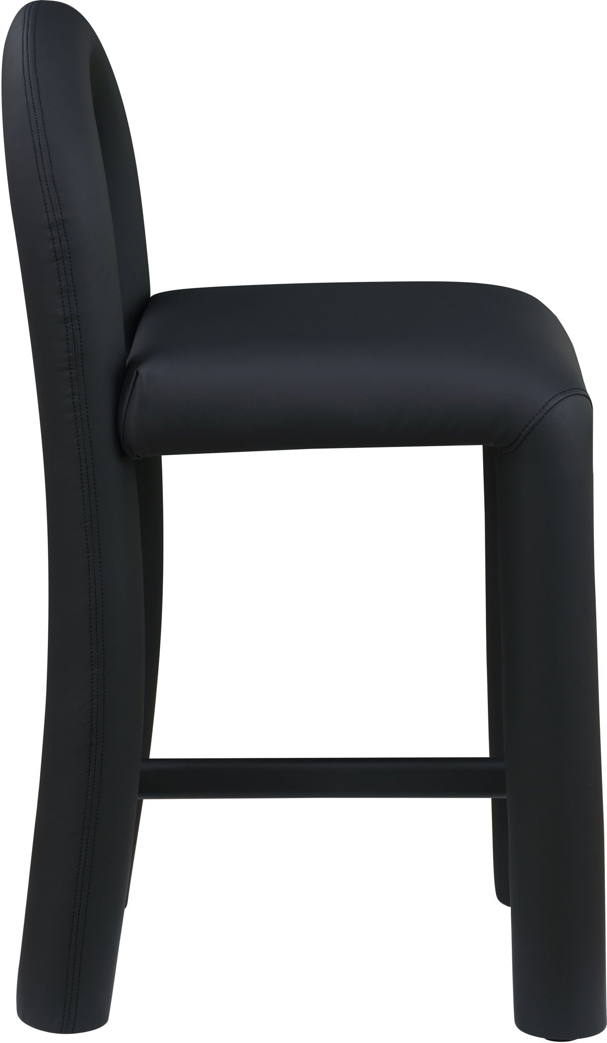 Amari - Faux Leather Stool