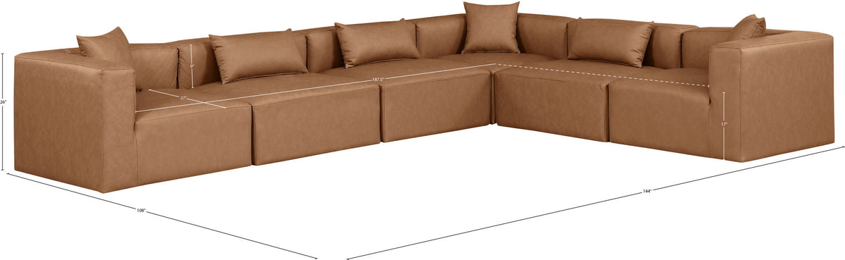 Cube - 6 Piece Modular Corner Sectional