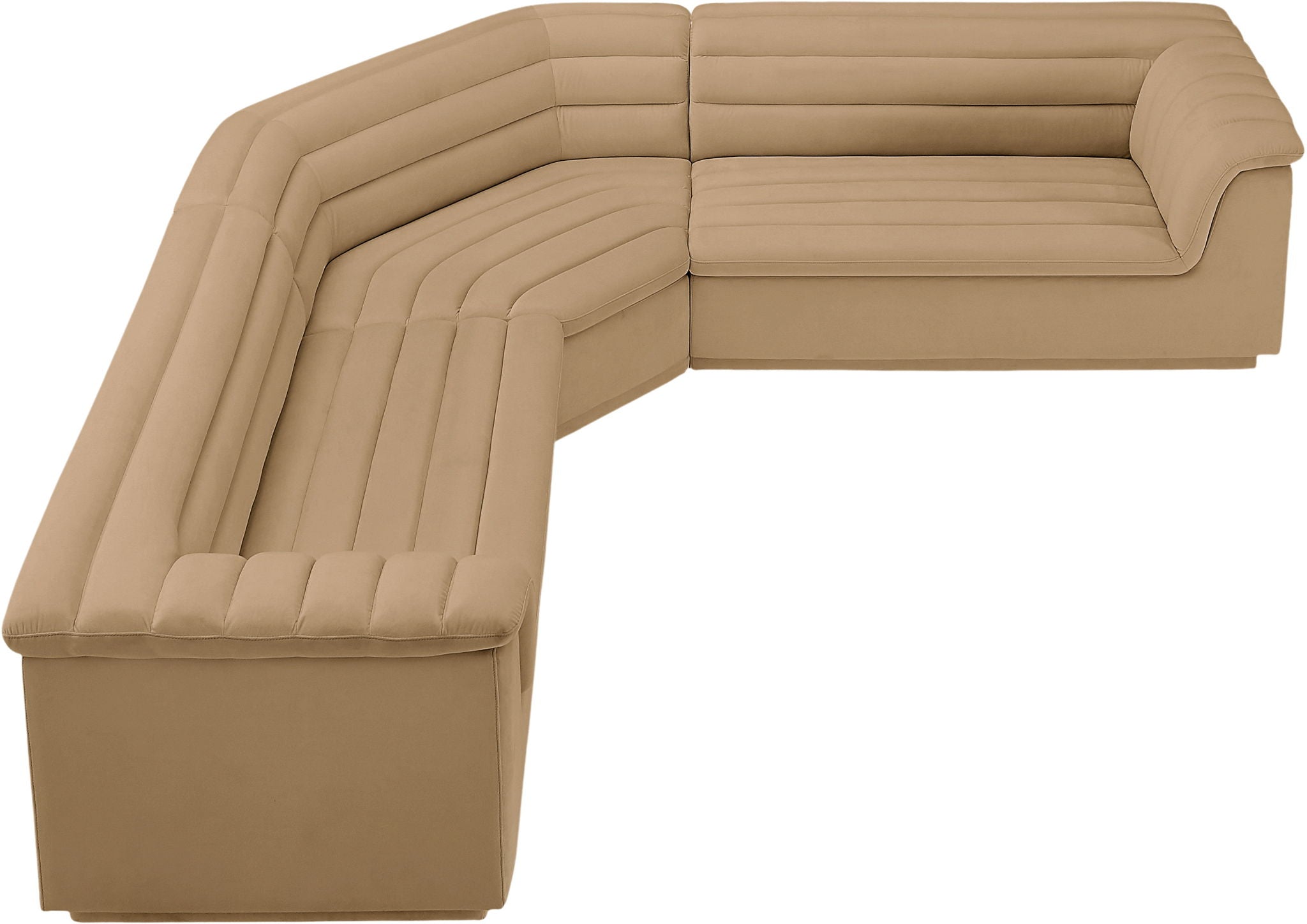 Cascade - Velvet Modular Sectional