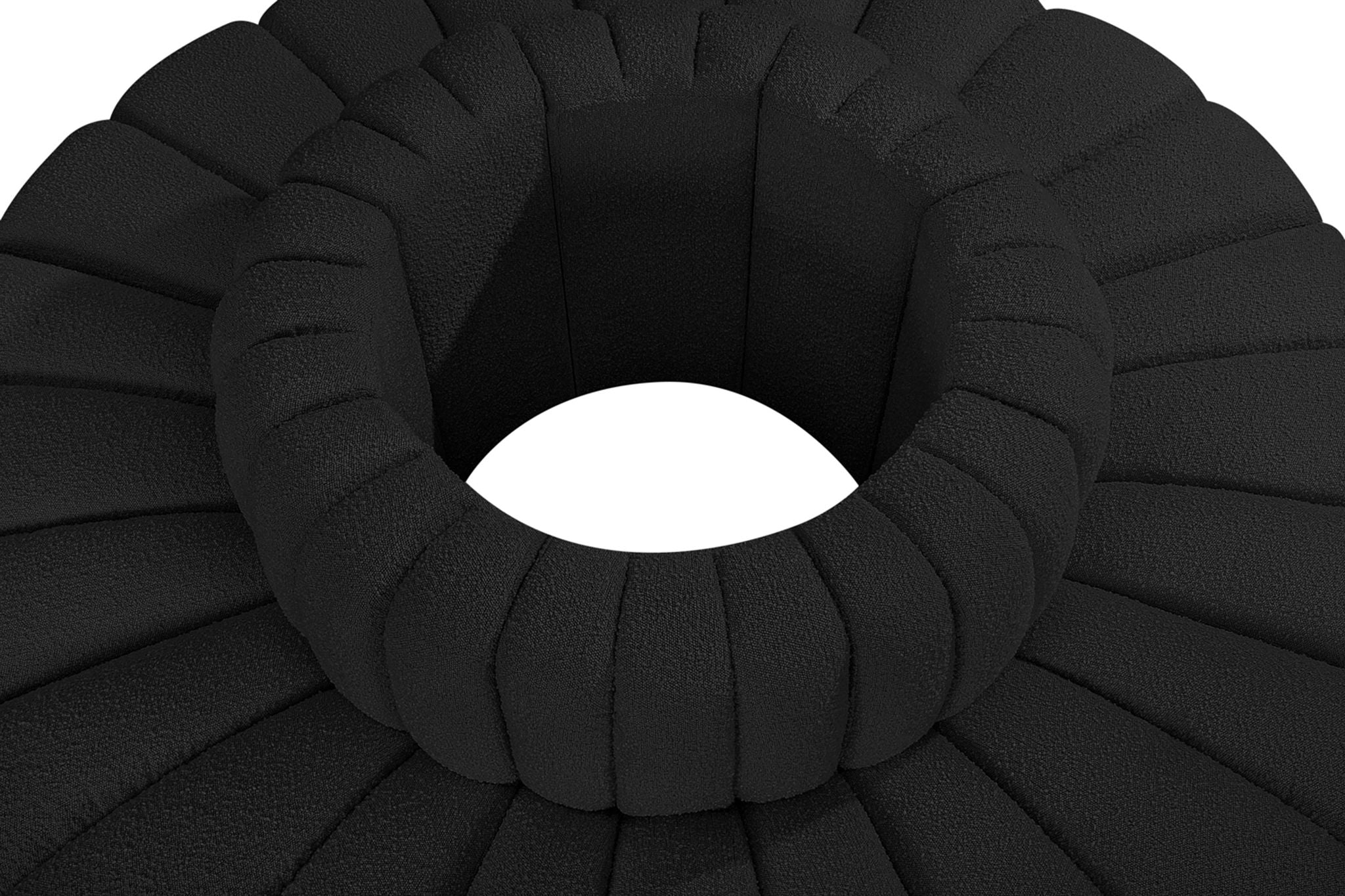 Arc - Boucle Fabric 8 Piece Round Modular Sofa