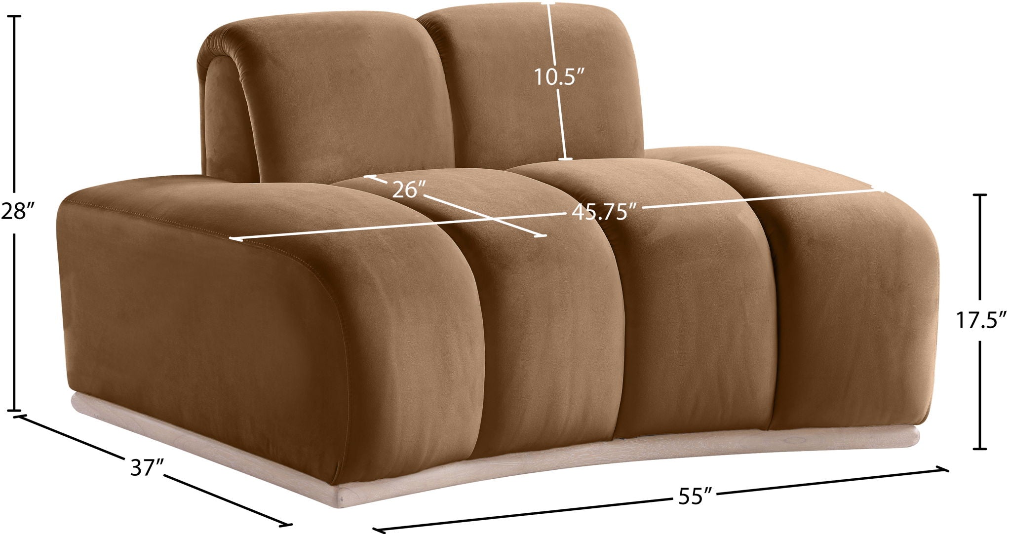 Jace - Chair - Saddle