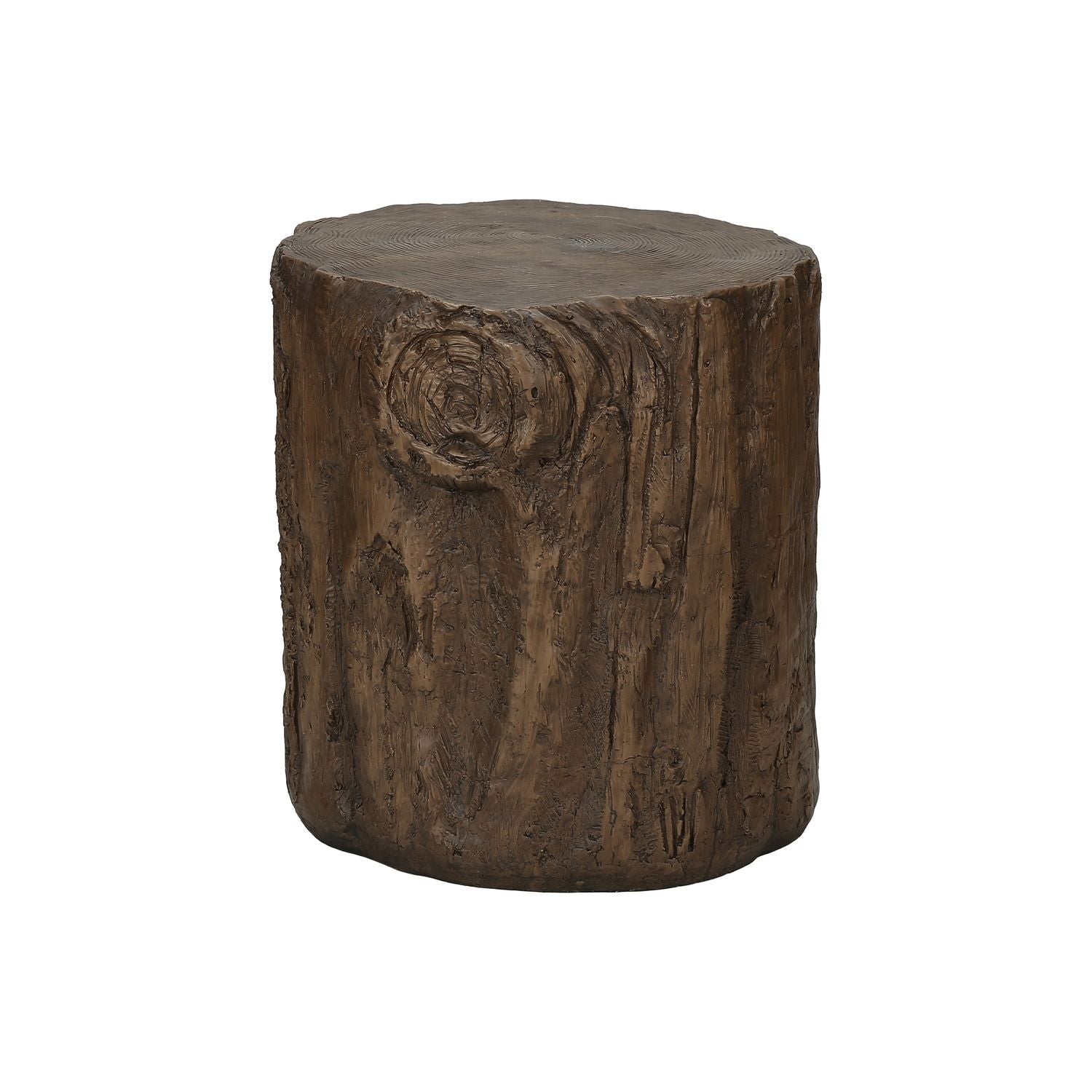 Contemporary Round Accent Table, Indoor / Outdoor