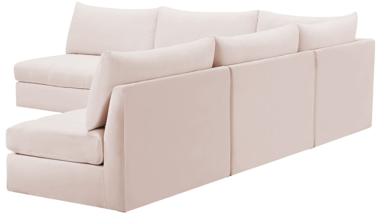 Jacob - Modular Corner Armless Sectional 5 Piece