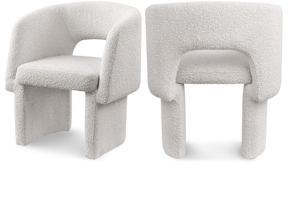 Emmet - Boucle Dining Chair / Accent Chair