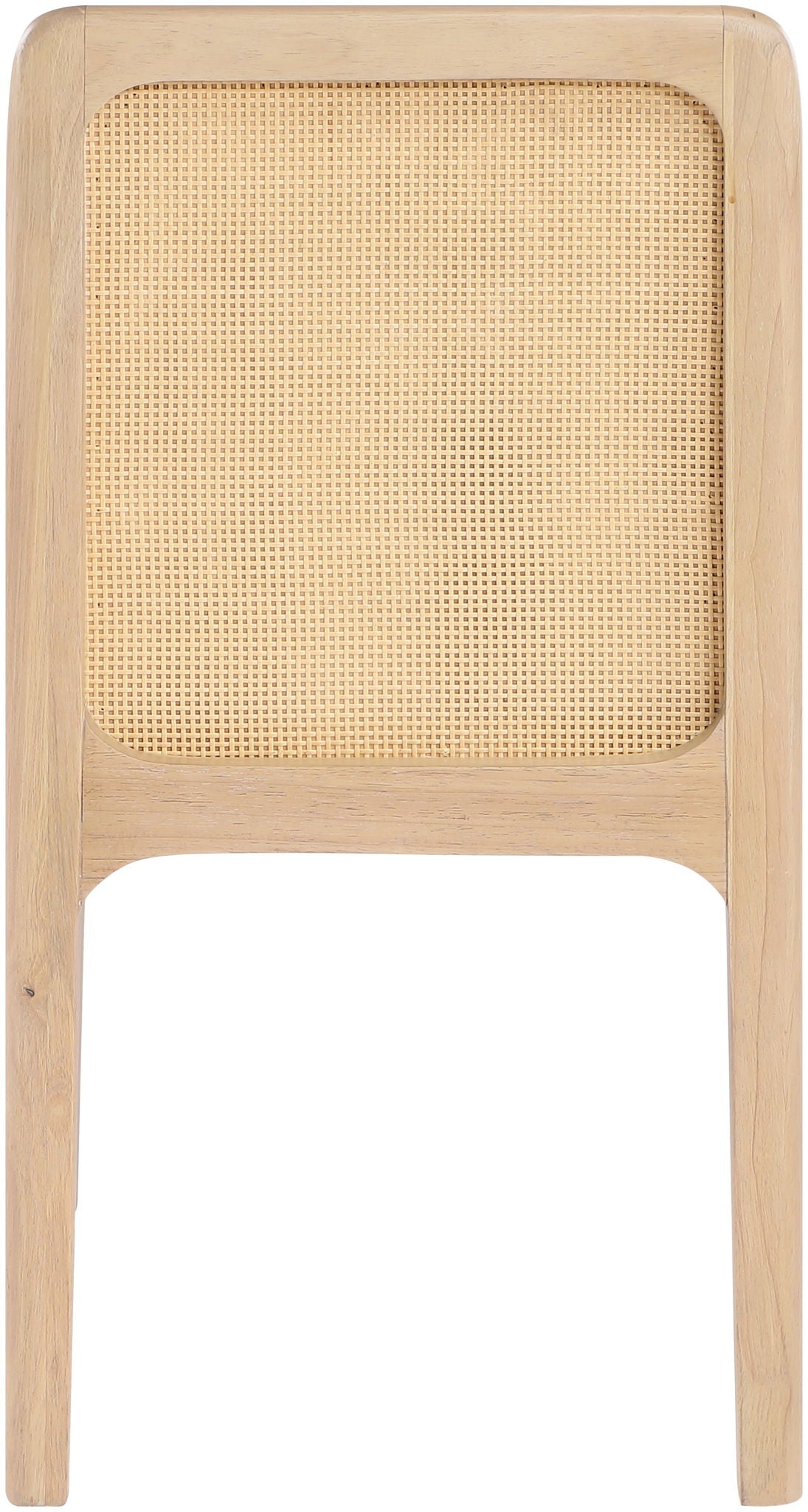 Ellis - Vegan Leather Upholstered Dining Chair (Set of 2) - Tan / Natural