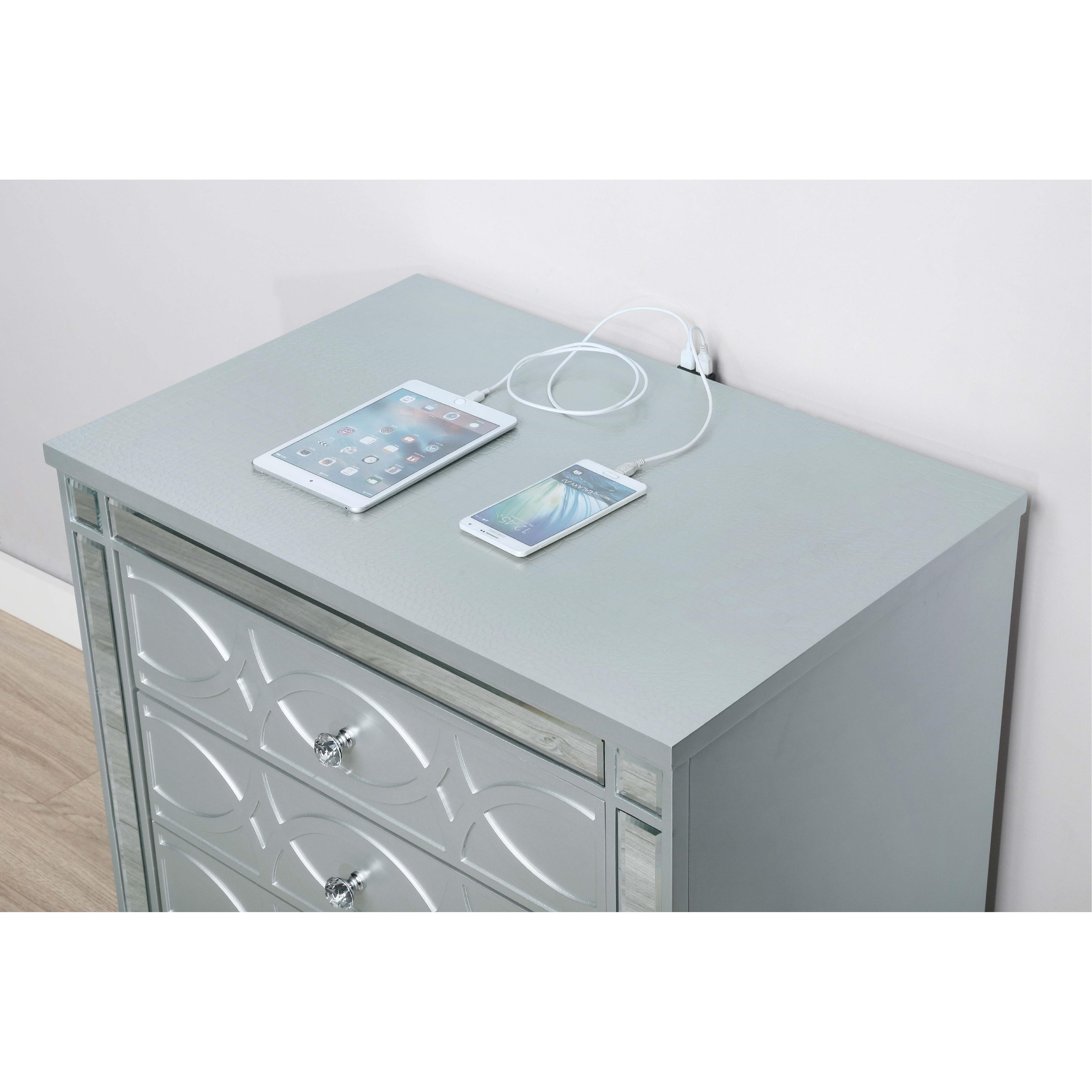 Diamond Modern Furniture COA Gunnison 2-Drawer Nightstand 223212 IMAGE 11