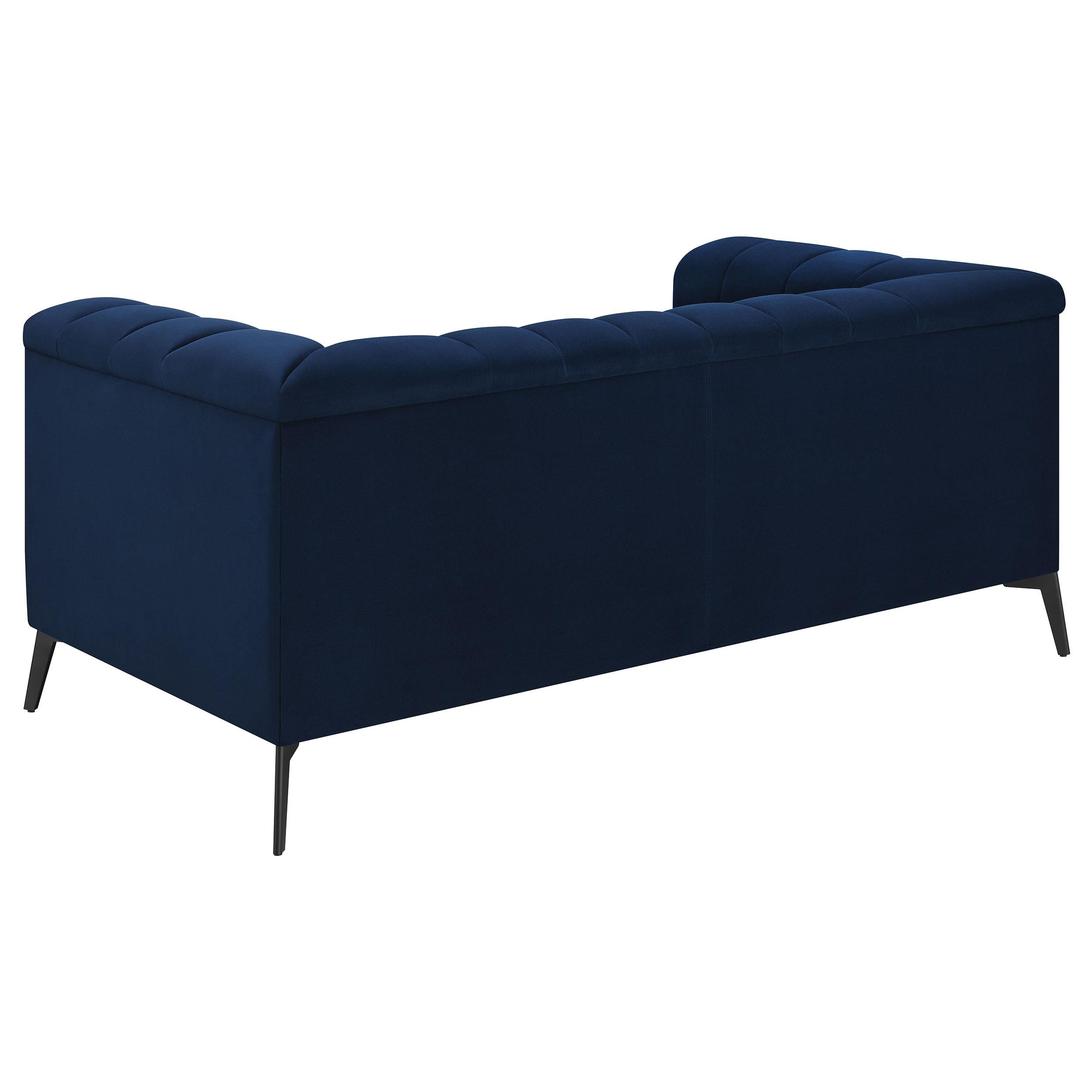 Diamond Modern Furniture COA Chalet Stationary Fabric Loveseat 509212 IMAGE 5