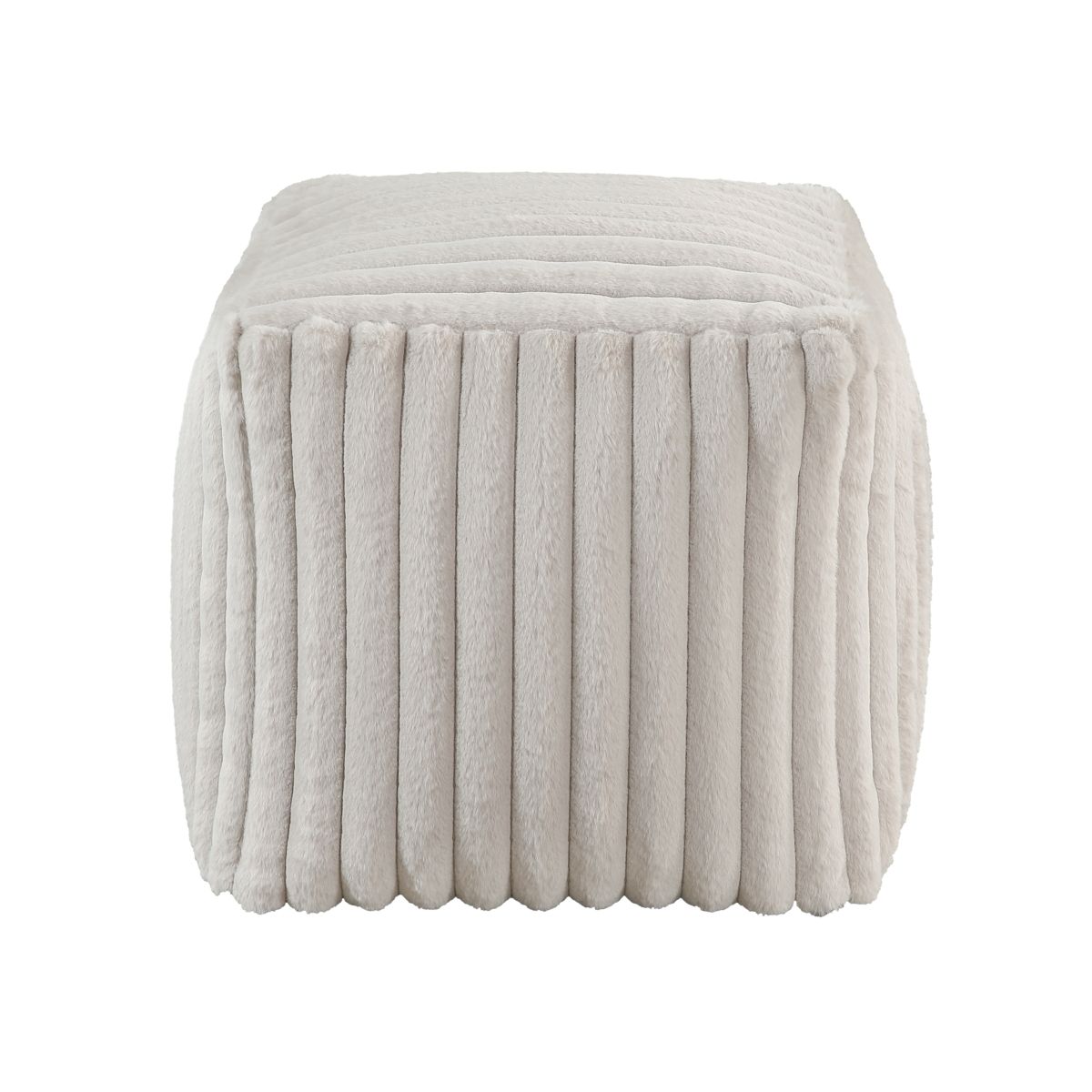 Easley - Simpsonville Pouf - Off White