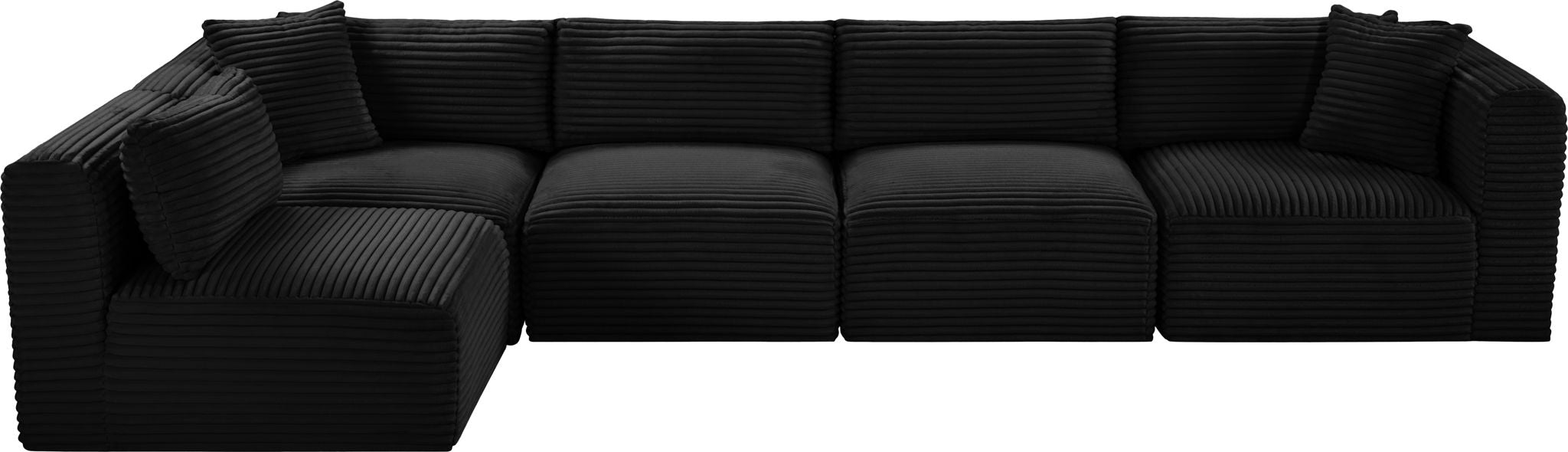 Shaggy - 5 Piece Modular Sectional