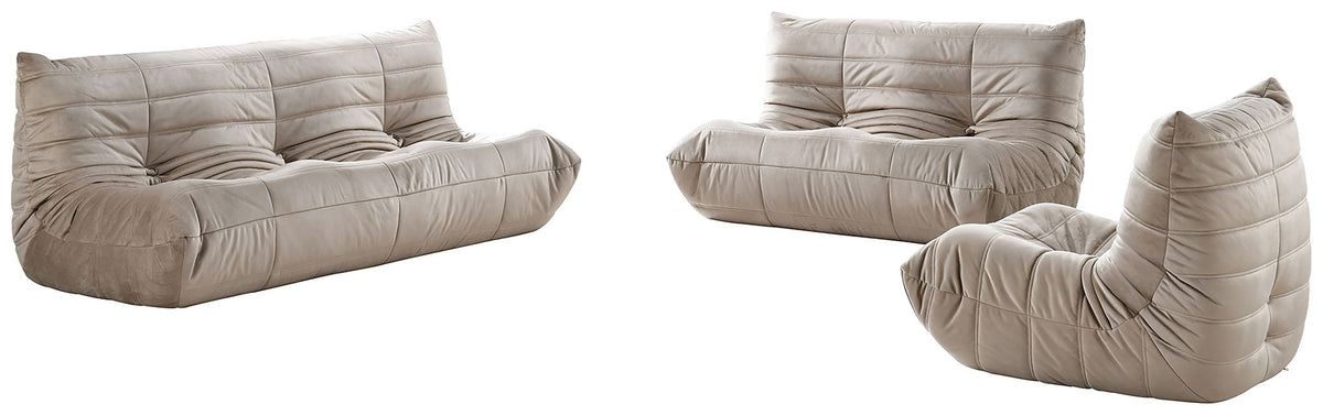 Relax - Velvet 54.75" Upholstered Loveseat