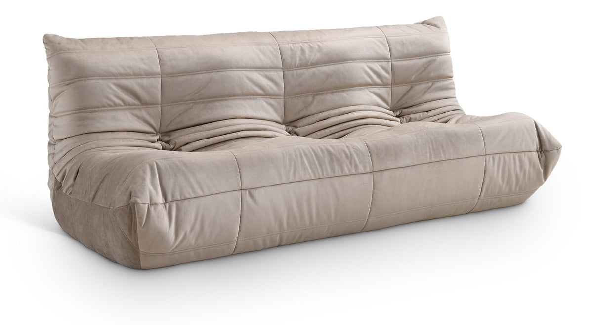 Relax - Velvet 77.75" Upholstered Sofa
