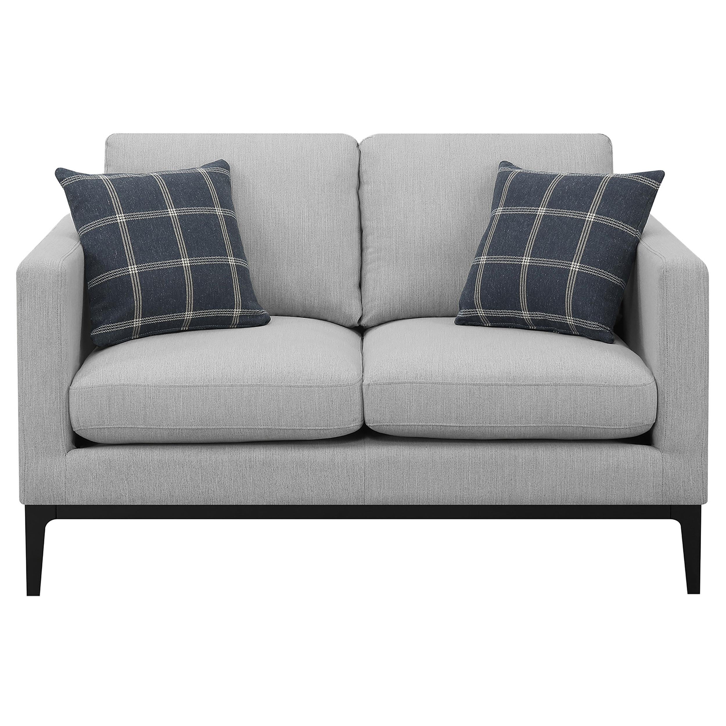 Coaster Furniture Apperson Stationary Fabric Loveseat 508682 IMAGE 2