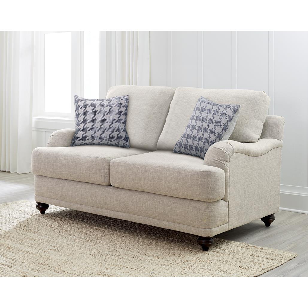 Diamond Modern Furniture COA Gwen Stationary Fabric Loveseat 511092 IMAGE 6
