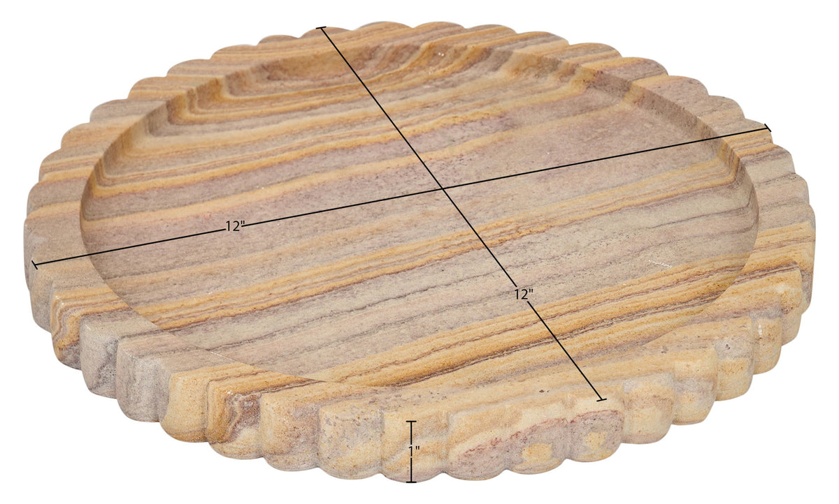 Lysander - Sandstone Tray - Sand