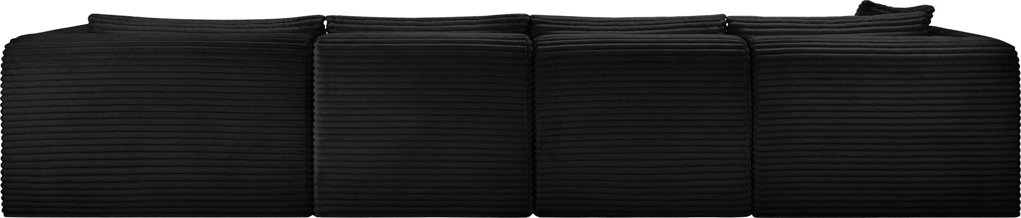 Shaggy - 4 Piece Modular Sectional