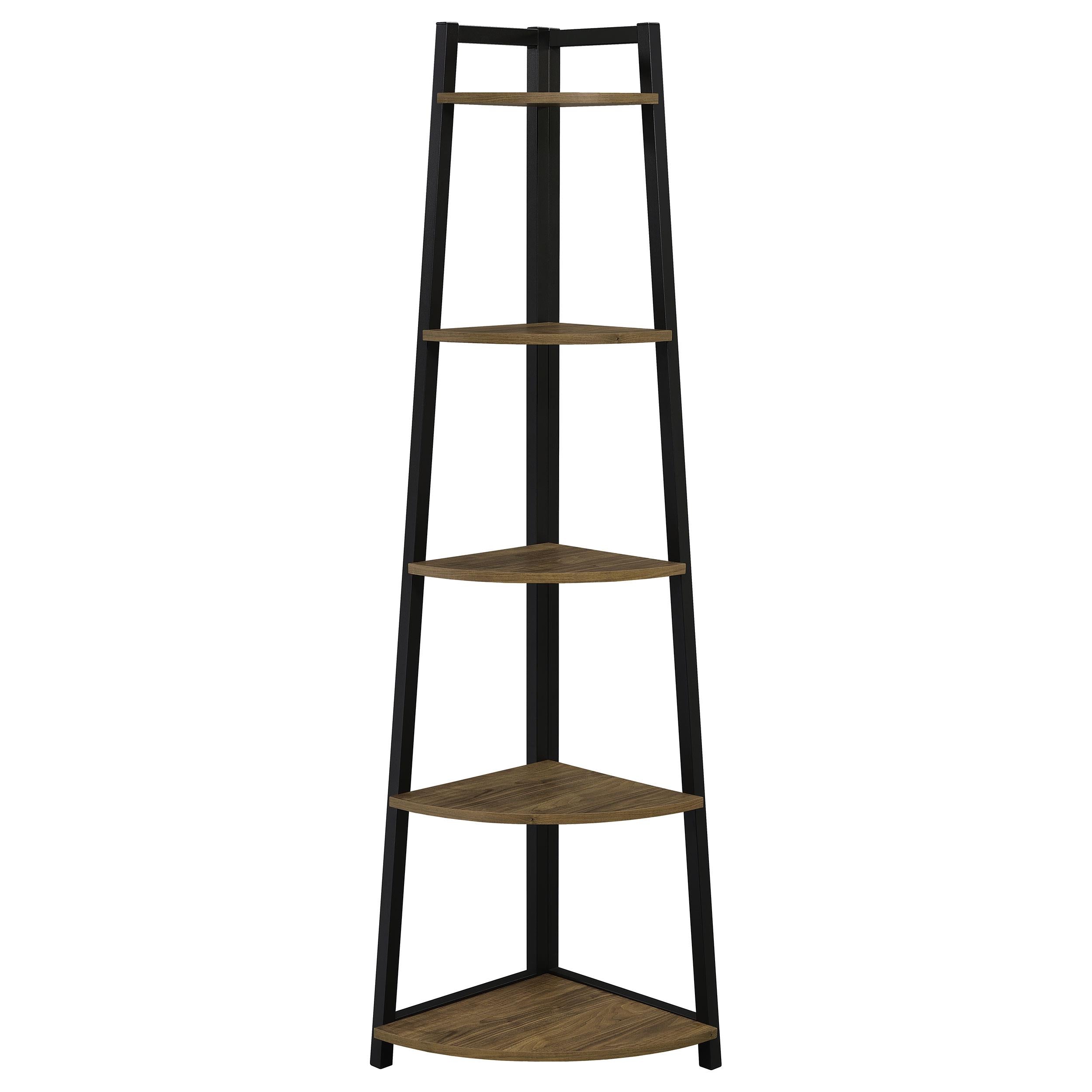 Coaster Furniture Jacksonville 805497 Corner Bookcase IMAGE 2