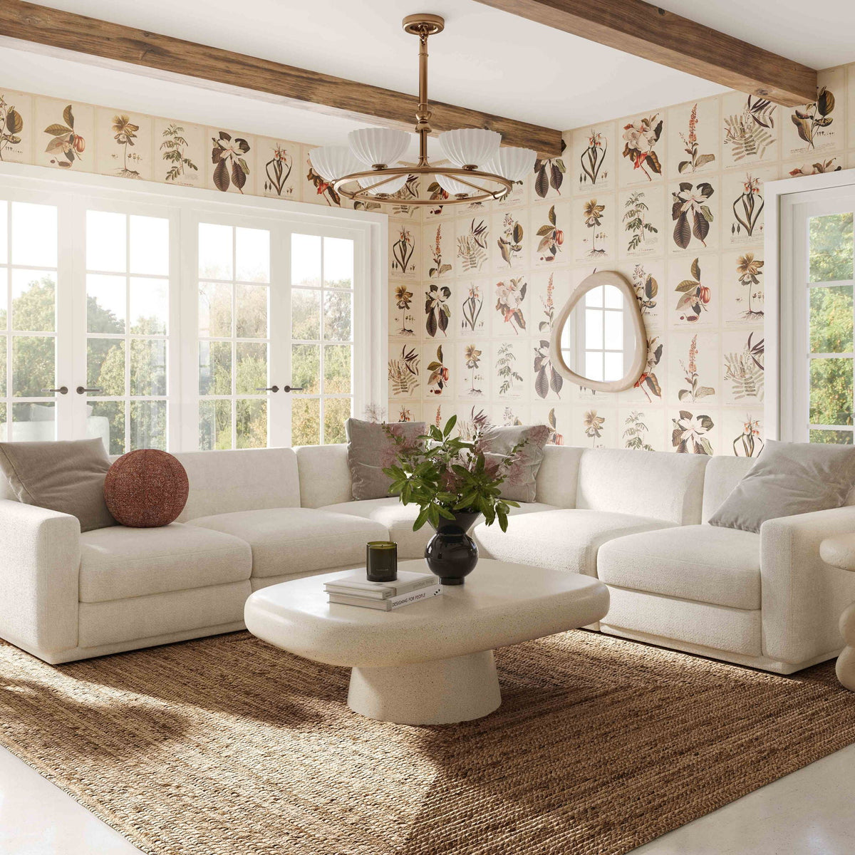 Perry Cream Modular Sectional