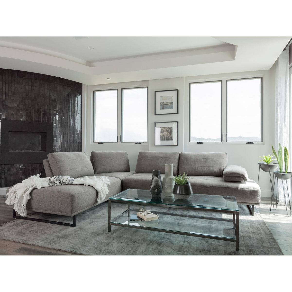 Arden Fabric 2 pc Sectional 508888