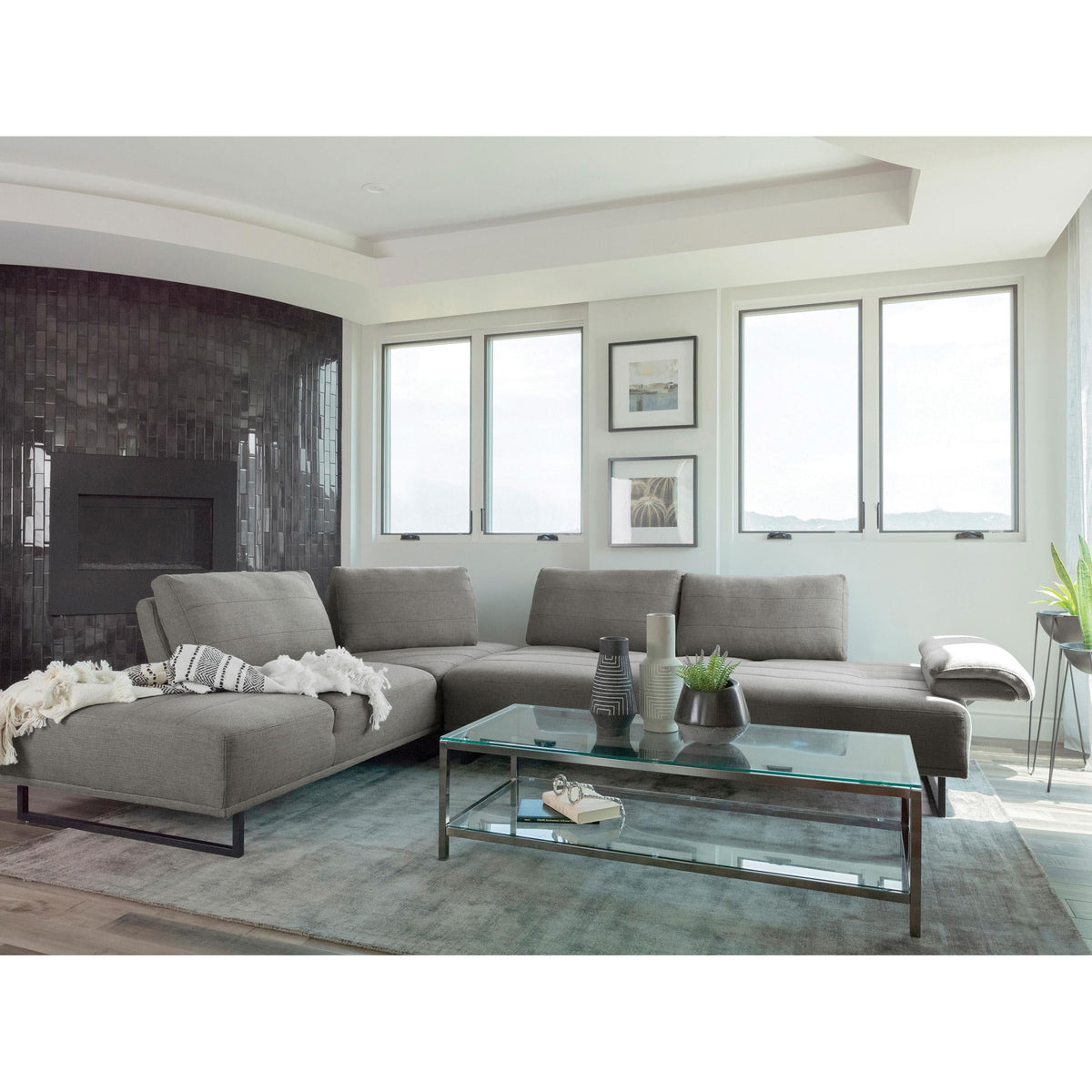 Arden Fabric 2 pc Sectional 508888