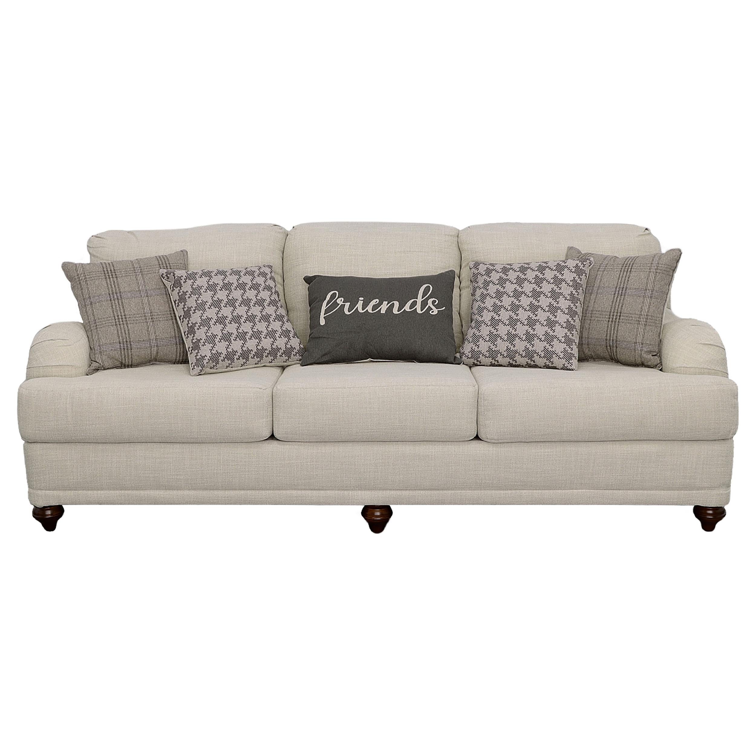Diamond Modern Furniture COA Glen Stationary Fabric Sofa 511094 IMAGE 3