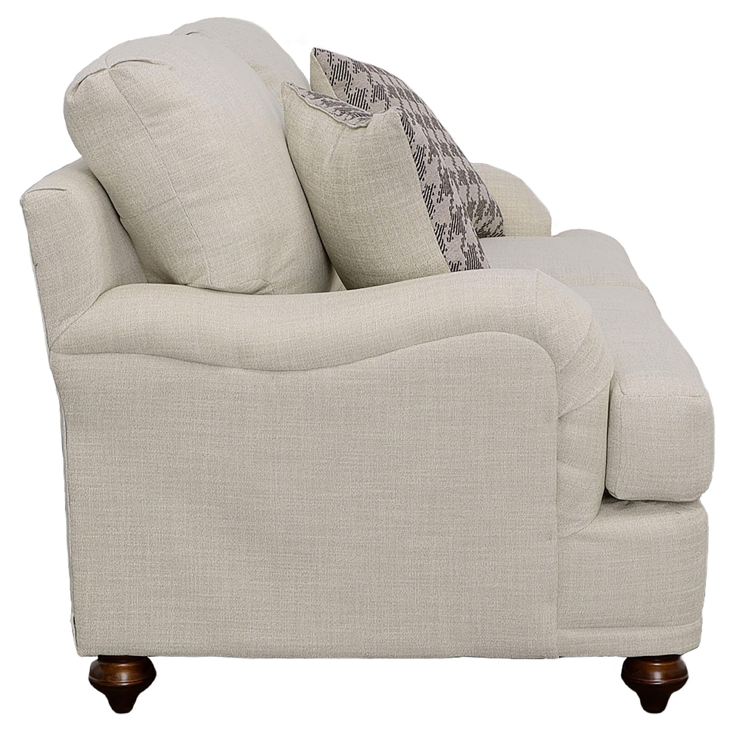 Diamond Modern Furniture COA Glen Stationary Fabric Loveseat 511095 IMAGE 5