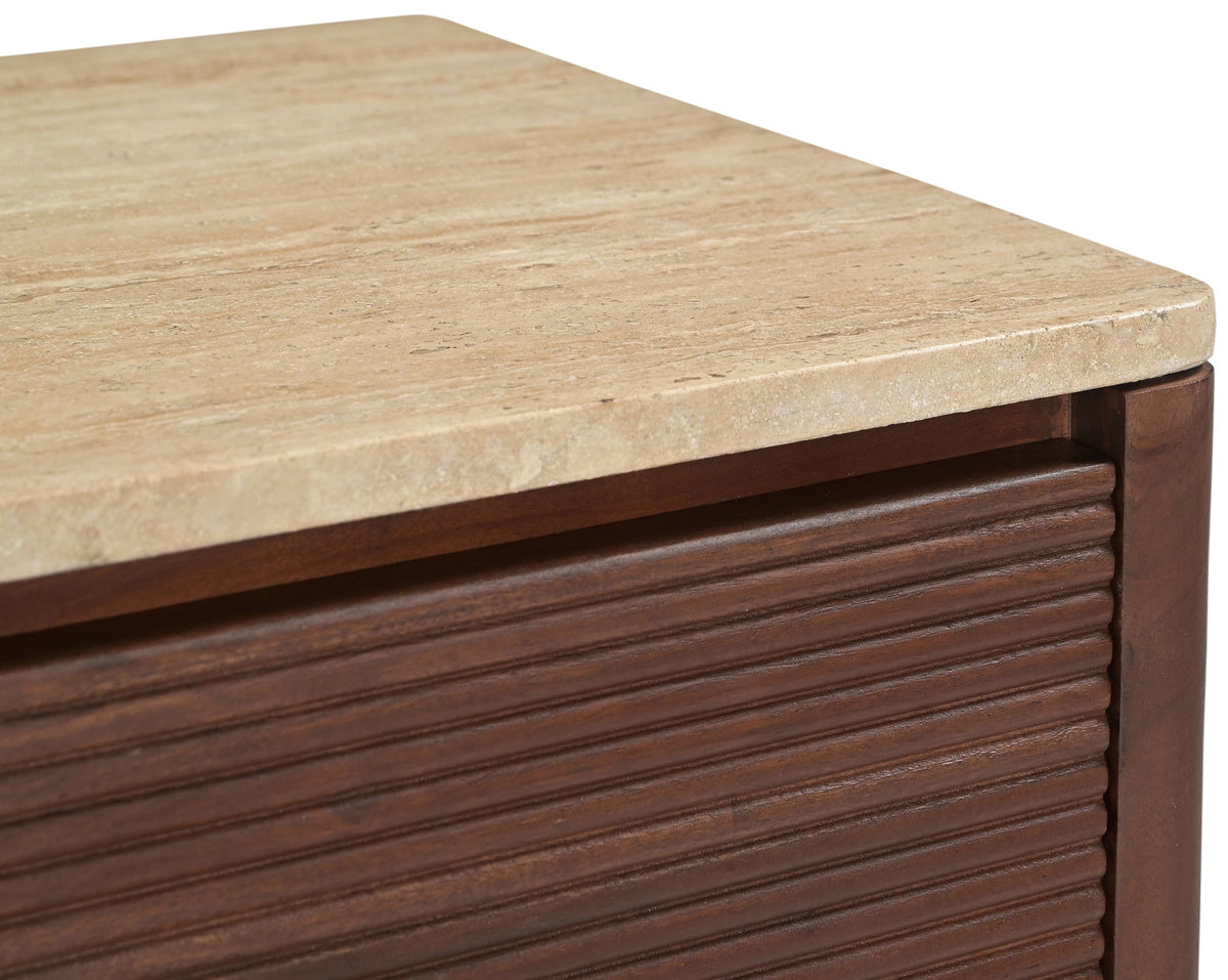 Varenna - 22" Acacia Wood Nightstand