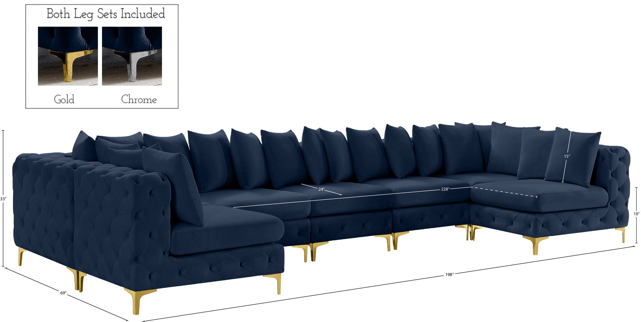 Tremblay - 8 Piece Modular Sectional