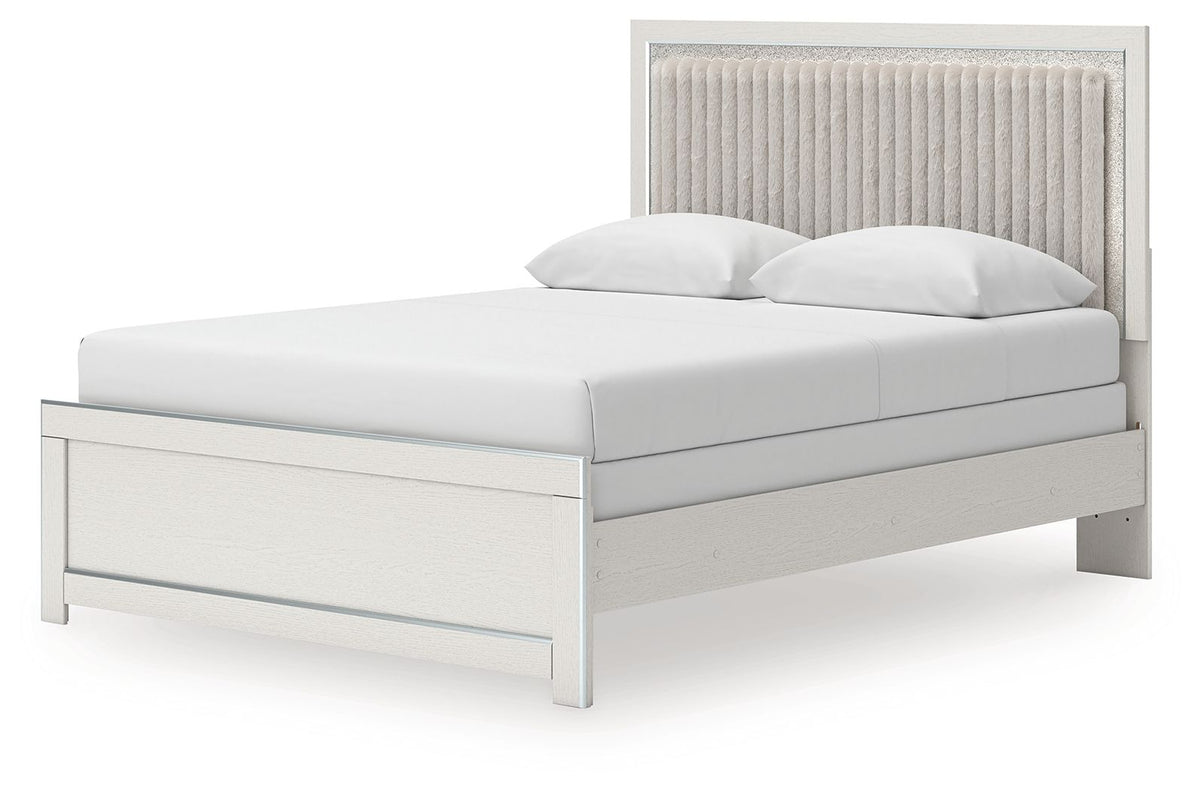 Zuraleus - Upholstered Panel Bed