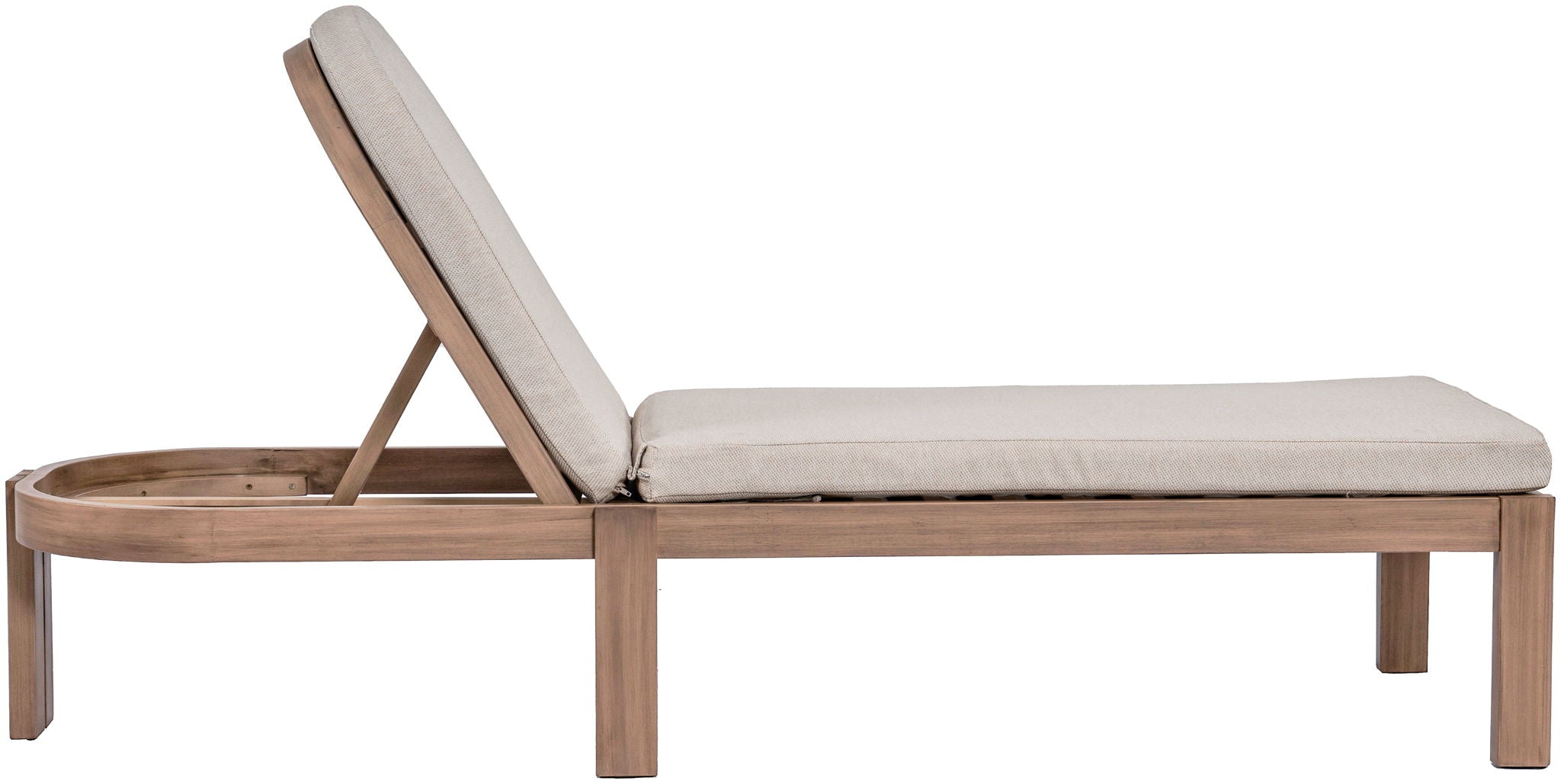 Newport - Water Resistant Fabric Upholstered Outdoor Patio Lounge Chair