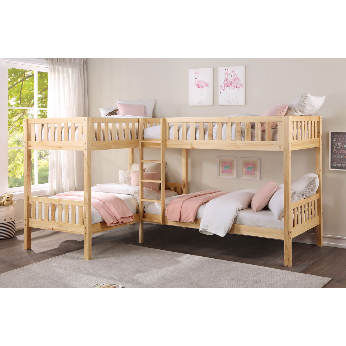 Bartly - Corner Bunk Bed