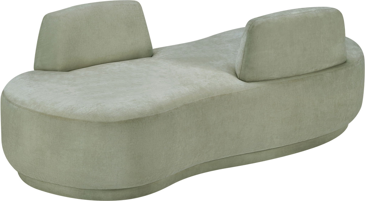 Argyle - Chenille Fabric Chaise / Loveseat