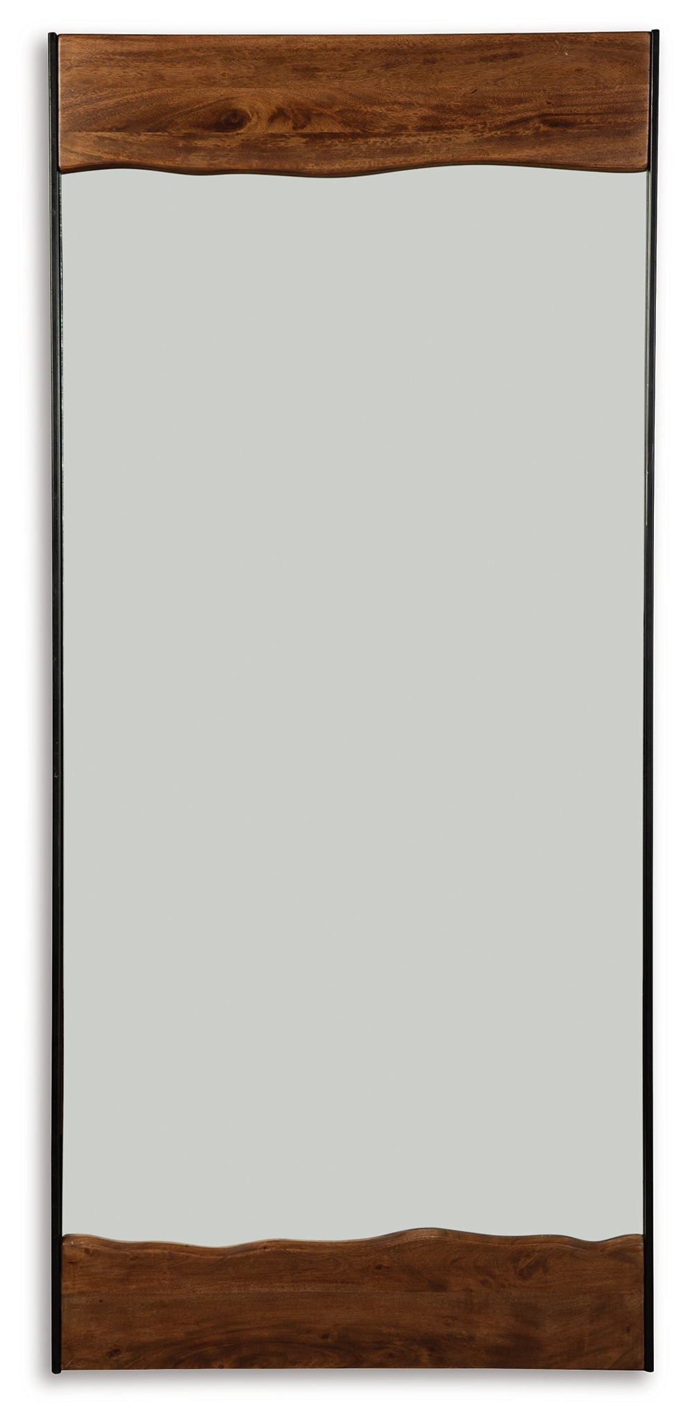 Panchali - Floor Mirror - Brown / Black