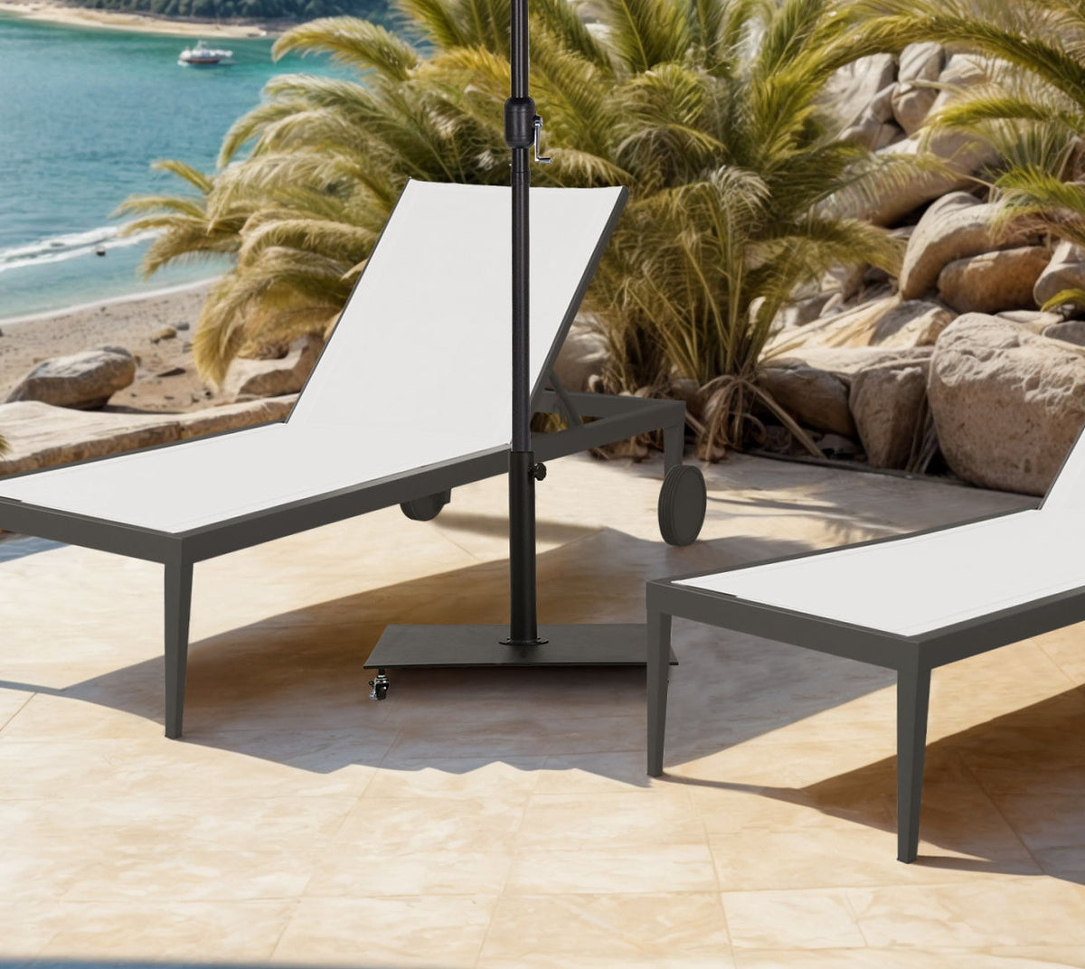 Belize - Steel Patio Umbrella Base