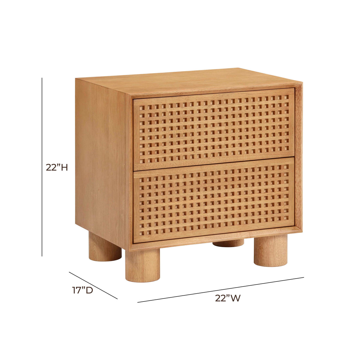 Miles - Nightstand - Natural