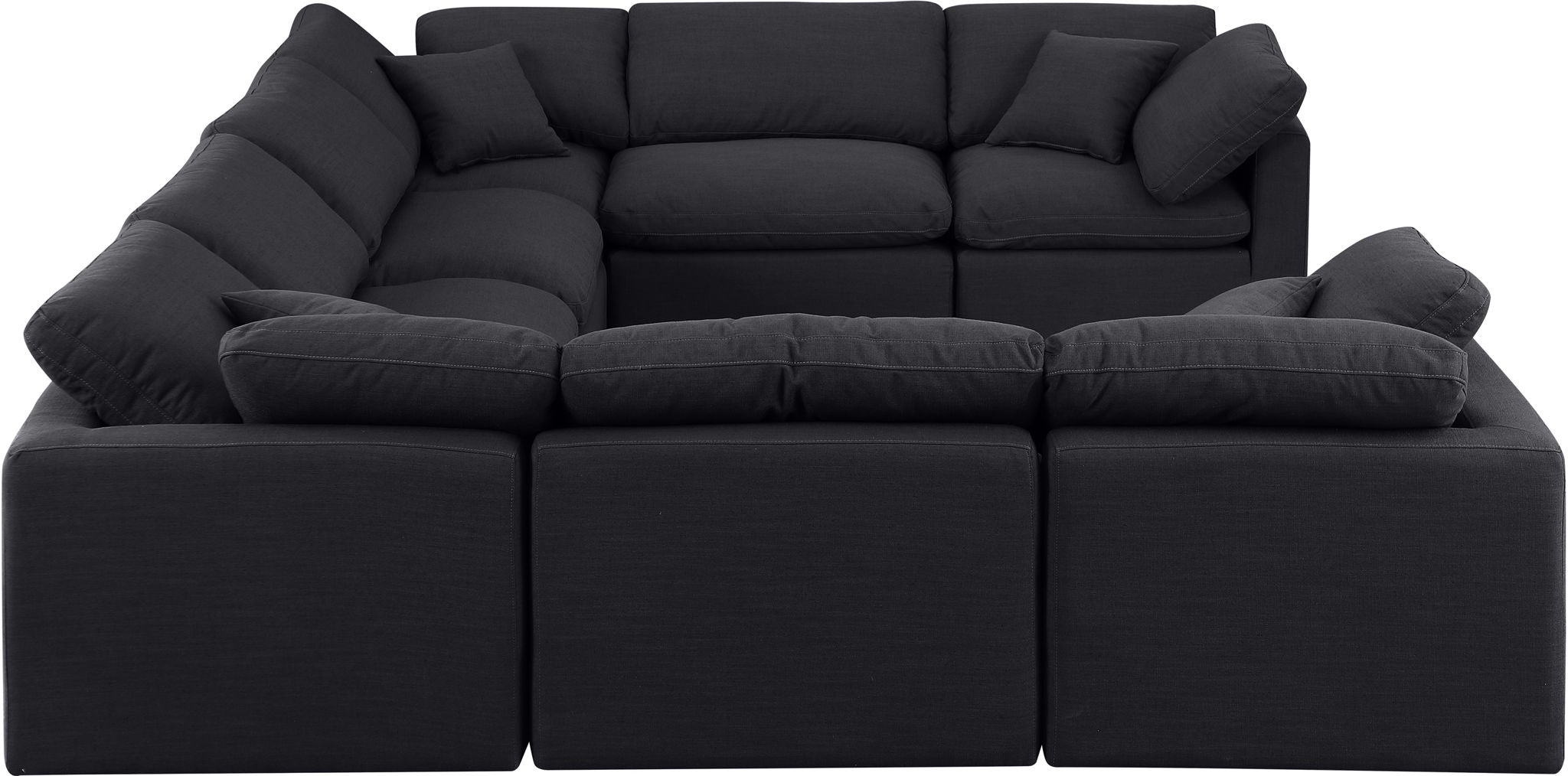 Indulge - Linen 8 Piece Modular Sectional