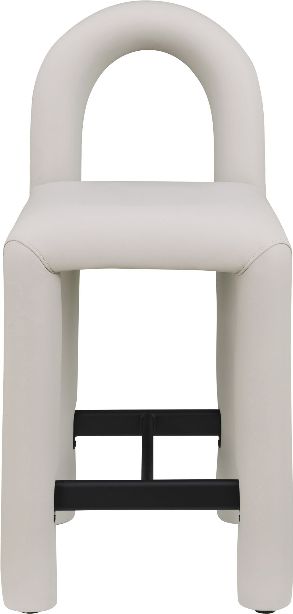 Amari - Faux Leather Stool