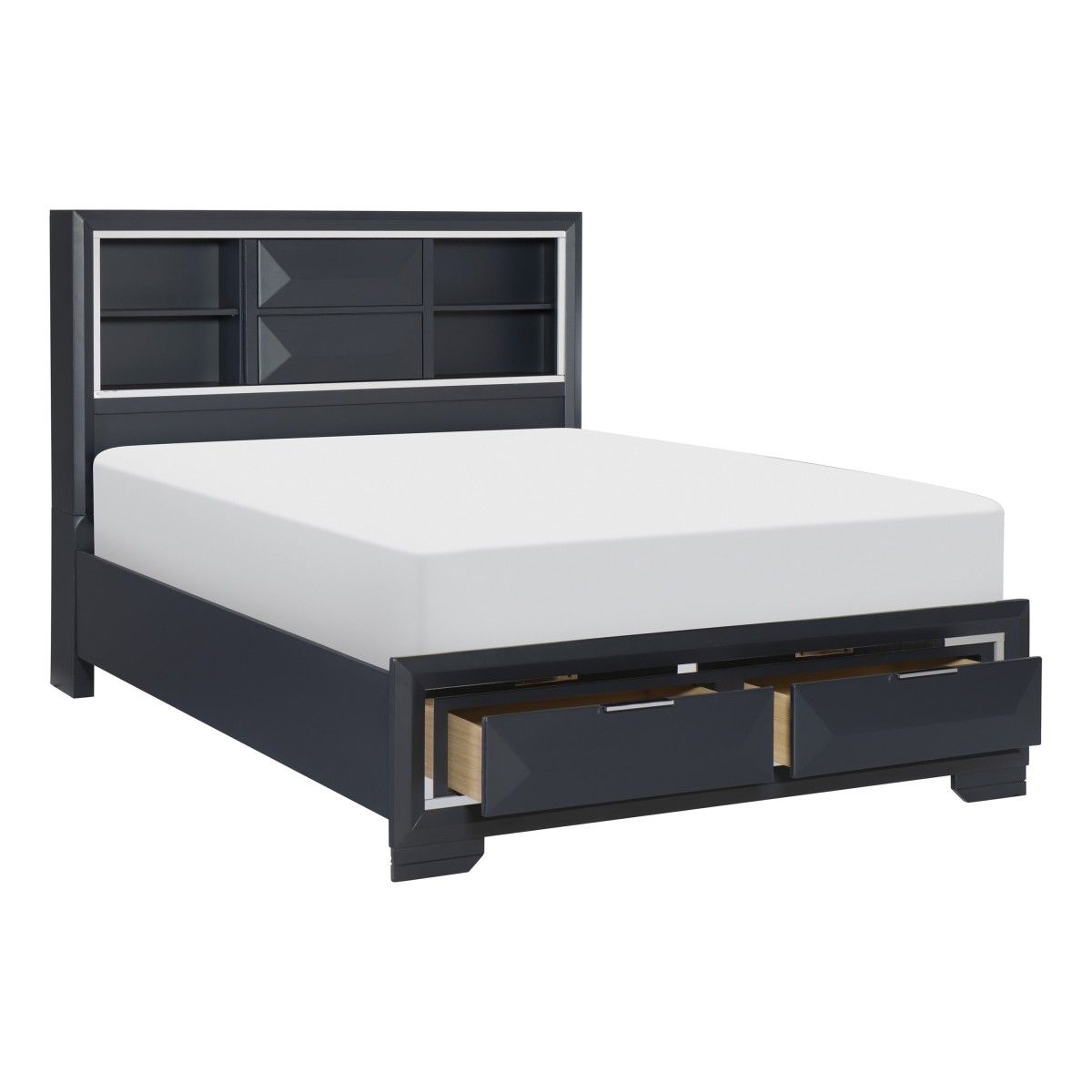 Rosemont - Platform Bed With Storage Footboard