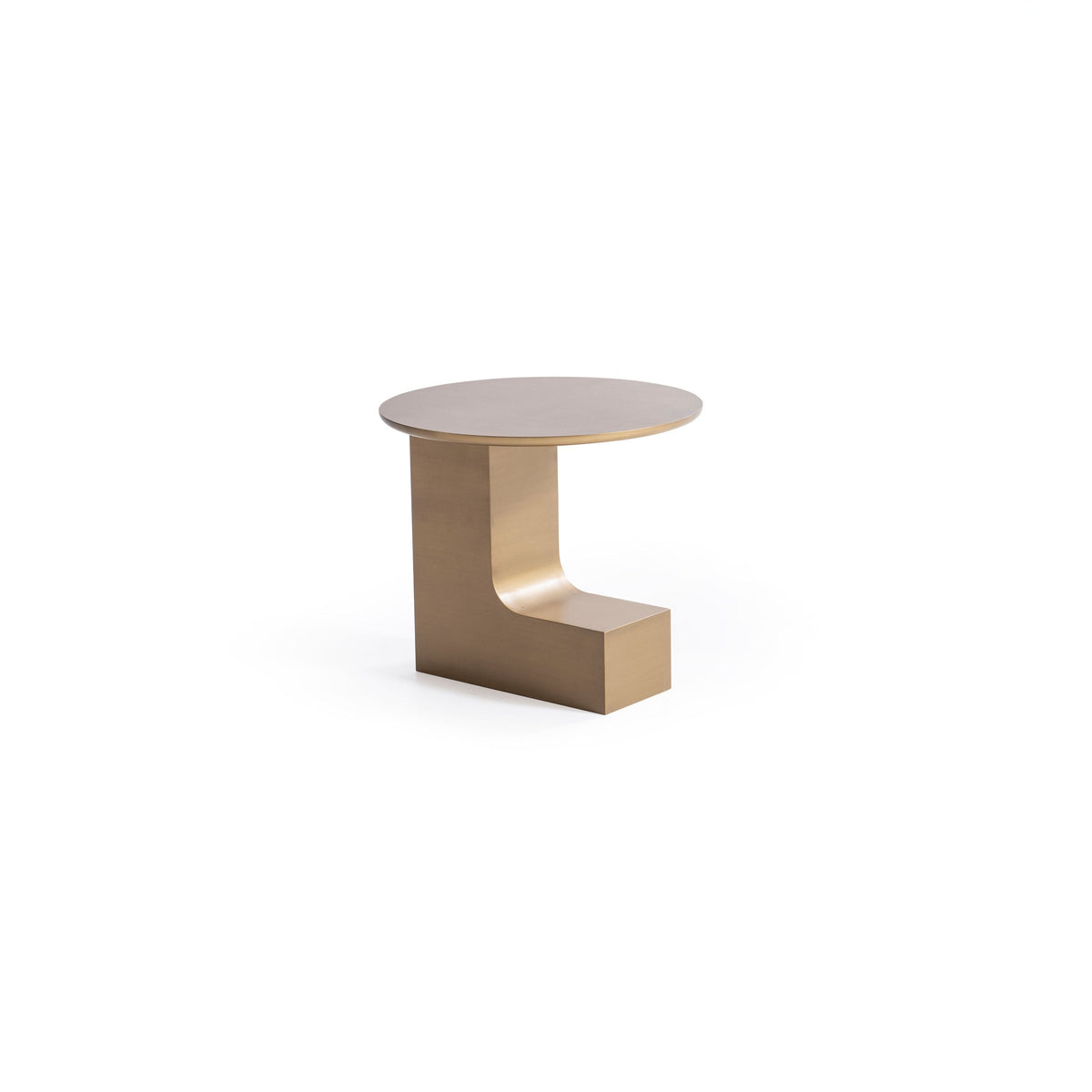 674 Gold Coffee Table and End Table