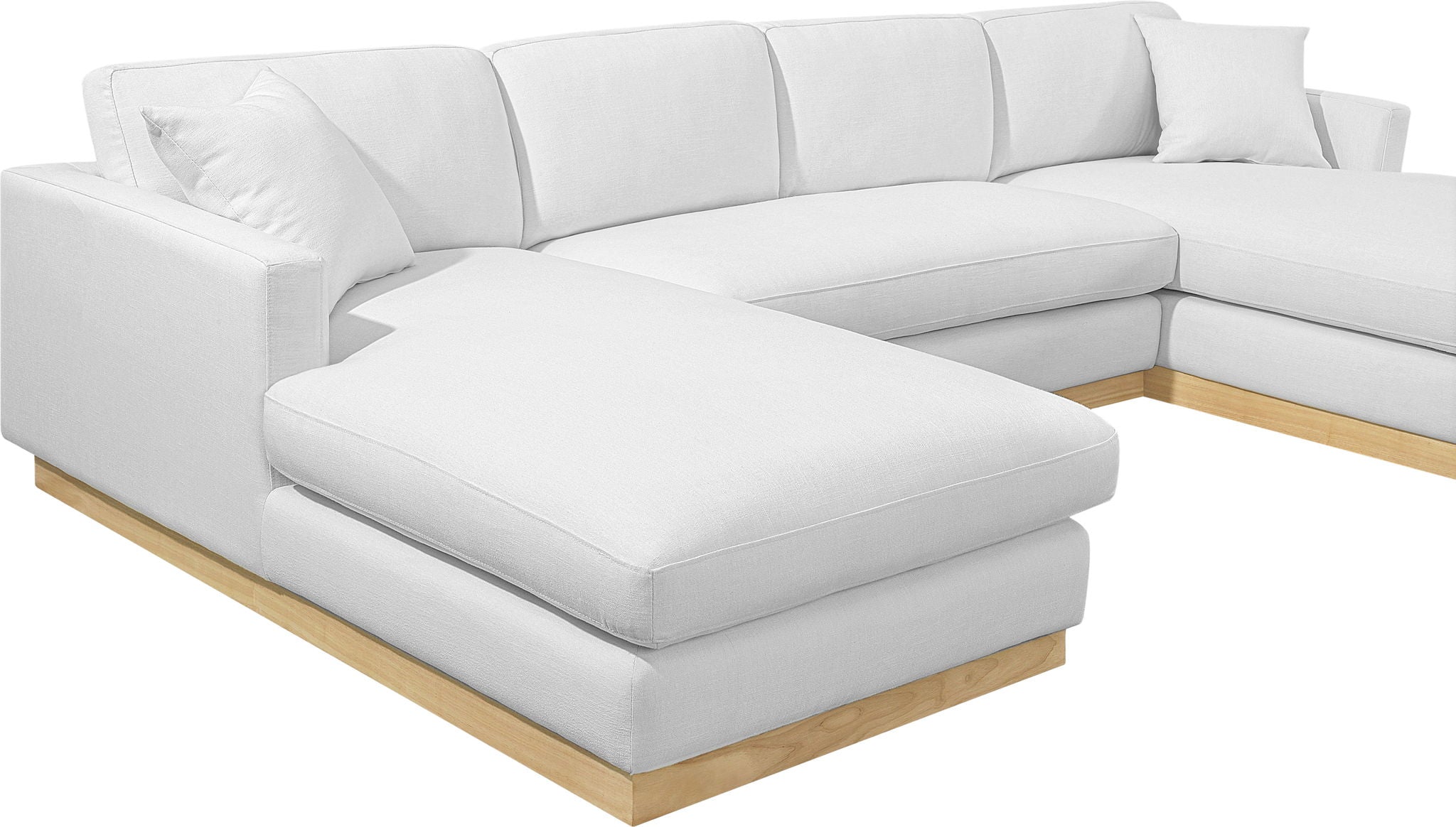 Johanna - 3 Piece Sectional - Natural Base