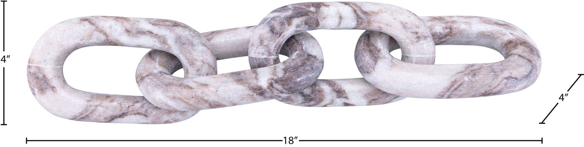 Lynx - Marble Decorative Chain Links