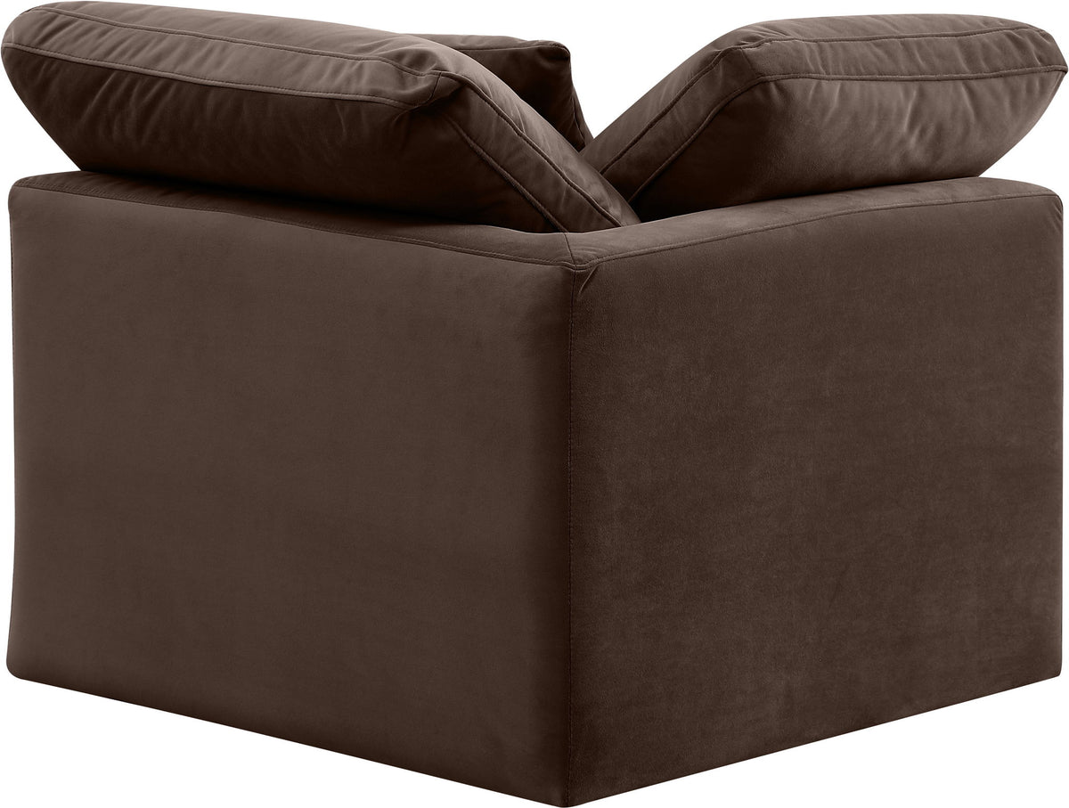 Indulge - Velvet Corner Chair