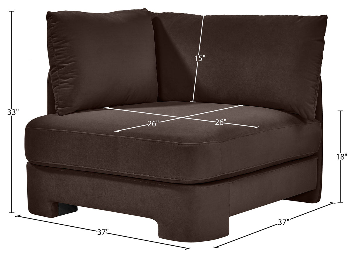 Hammond - Velvet Performance Fabric Upholstered Chair
